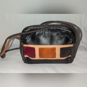Stylish Vintage Astore Multicolor Leather Bag
